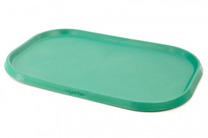  Praktická podložka pod misky s vodou i krmivem. Vyrobená z gumového, recyklovaného materiálu Seaflex, zelená (2).