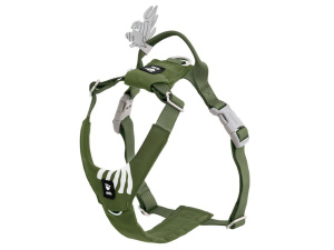  Postroj HURTTA SEEKER – ten nejlepší první postroj pro vaše štěně i dospělé malé průzkumníky! Lehký, měkký a plně nastavitelný postroj z recyklovaných materiálů dopřeje malým psům naprostou svobodu pohybu