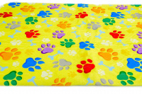  Pratelná absorbční podložka pro psy MISOKO PAWS, rozměry 70 × 80 cm, žlutá (2)