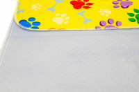  Pratelná absorbční podložka pro psy MISOKO PAWS, rozměry 70 × 80 cm, žlutá (6)