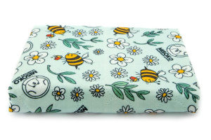  Absorbční pratelná podložka pro psy MISOKO BEES. Protiskluzová úprava, čtyřvrstvý materiál, pojme až 1560 ml tekutin