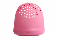 Přepravka pro kočky a malé psy. Pochromovaná mřížka, dostatek větracích otvorů, snadné otvírání, rozměry 50 × 32 × 34,5 cm. Barva růžová. (8)