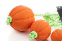  Přetahovací hračka pro psy z odolné pryžové pěny, barva oranžová (2)