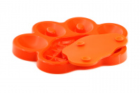 Zpomalovací miska pro psy PetDreamHouse 2v1 – oranžová (8)