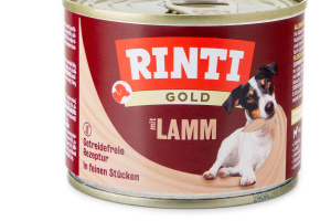  Dopřejte svému psímu parťákovi kvalitní a chutné krmivo z pravého masa. Rinti Jehněčí obsahuje šťavnaté kousky jehněčího masa (10 %) a další přírodní suroviny, které zajistí vyváženou a plnohodnotnou výživu (2)