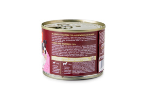  Dopřejte svému psímu parťákovi kvalitní a chutné krmivo z pravého masa. Rinti Telecí obsahuje šťavnaté kousky telecího masa (30 %) a další přírodní suroviny, které zajistí vyváženou a plnohodnotnou výživu (3)