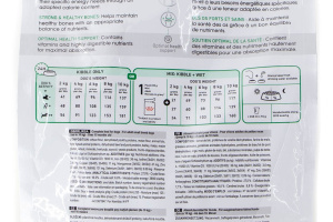  Granule pro dospělé psy malých plemen (1–10 kg v dospělosti) od 10 měsíců do 8 let. Udržuje ideální váhu malých psů díky zvýšenému obsahu energie, podporuje zdravou pokožku a srst (3)