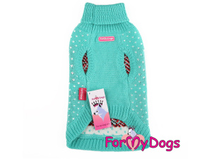  Obleček pro psy i fenky – stylový a teplý svetr BULLFINCHES od ForMyDogs. Materiál 100% akryl (2)