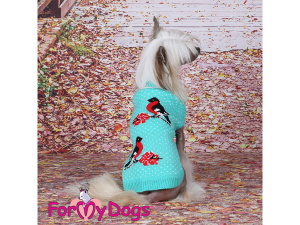  Obleček pro psy i fenky – stylový a teplý svetr BULLFINCHES od ForMyDogs. Materiál 100% akryl (5)