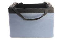  Praktický přepravní box-taška na psa k připevnění na řídítka. Vyztužený rám, měkké polstrování, jednoduchá instalace. Nosnost max. 6 kg.