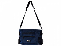 Přepravní box-taška na psa k připevnění na řídítka WALKY. Možnost uzavření síťkou, reflexní prvky, pět bočních kapes, popruh pro nošení tašky přes rameno. (3)