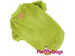 Obleček pro psy i fenky – tričko MUSTARD od ForMyDogs v originálním designu pro moderní a stylové psy