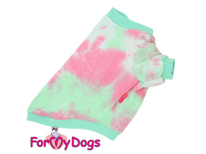 Lehoučké, pohodlné a maximálně příjemné na nošení. Tričko ForMyDogs GREEN/PINK je skvělou volbou pro pejsky, kteří potřebují lehkou ochranu srsti či kůže před sluncem, větrem i drobným znečištěním během procházek (2)