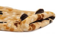 Tulipytlík – originální pelíšek pro psy i kočky z měkoučkého fleecu zdobený ušima a ocáskem (2)