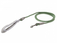  Pevné lanové vodítko pro psy HURTTA vyráběné stejnou tkací technikou jako horolezecká lana. Barva zelená, vzor Park Camo.