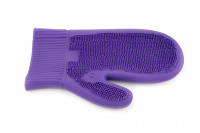  Vyčesávací rukavice na psí srst IBANEZ, fialová (4)