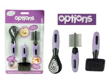 Sada na úpravu srsti hlodavců Options Grooming Set