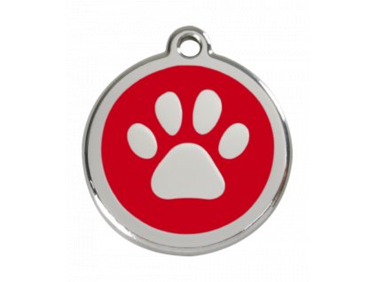 Malá ID známka pro psy včetně rytí od Red Dingo