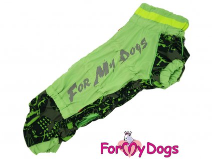 oblecek pro psy jezevciku plastenka green neon