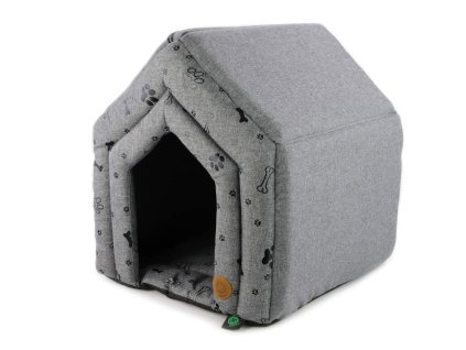 textilni bouda pro psy paws
