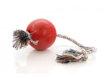 Hračka pro psy – míč ROMP-N-ROLL, barva červená