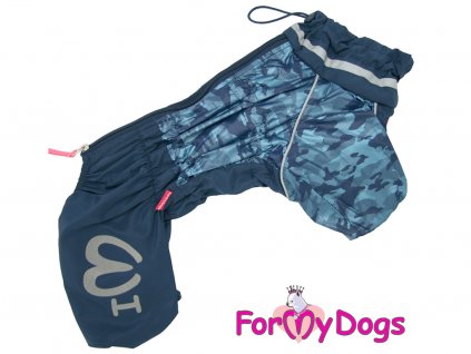 Obleček pro psy – pláštěnka FMD CAMOUFLAGE BLUE