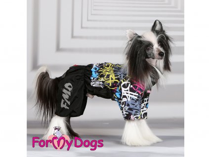 Pláštěnka pro psy ForMyDogs STREET ART – vylepšený model