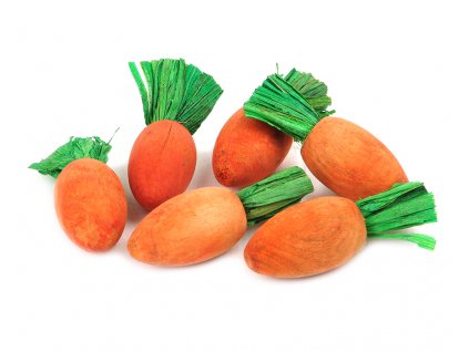 Jedlé hračky pro hlodavce – PLAY CARROTS