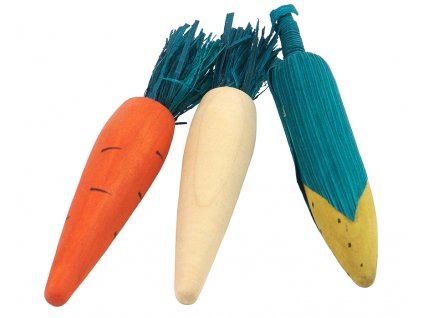 Jedlé hračky pro hlodavce – 3D VEG