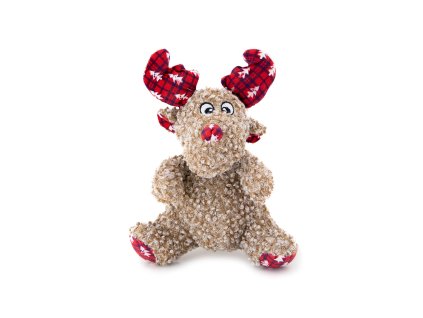 Vánoční plyšový sob od FLAMINGO – 22 cm