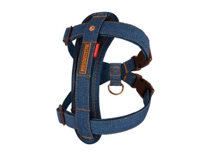 Postroj pro psy nejen do auta EZYDOG DENIM – CHEST PLATE