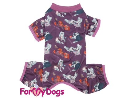 Obleček pro psy – overal FMD CHCRDOG LILAC