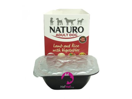 Naturo Adult Dog Lamb and Rice with Vegetables 150 g