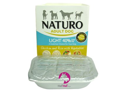 Naturo Adult Dog Light Chicken and Rice with Vegetables 400 g