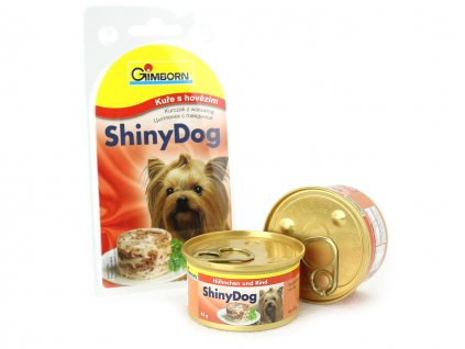 gimborn shiny dog kure hovezi 2 85 g