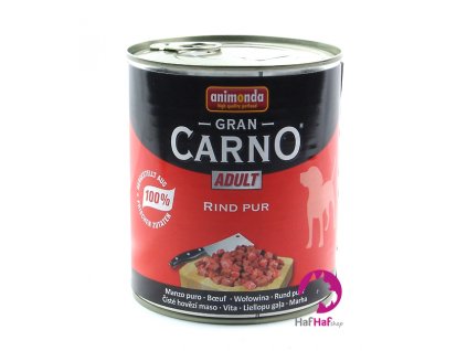 Animonda Gran CARNO ADULT Rind Pur 800 g