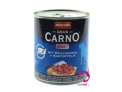 Animonda Gran CARNO ADULT Räucheraal +Kartoffeln 800 g