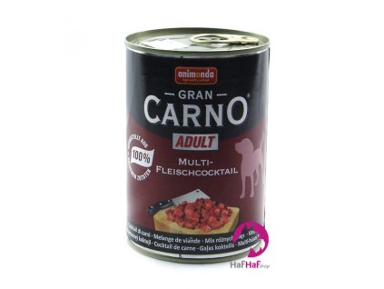 Kompletní krmivo pro psy Animonda 400 g, hovězí, kuřecí, krůta, zvěřina