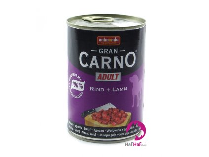 Animonda Gran CARNO ADULT Rind+Lamm 400 g