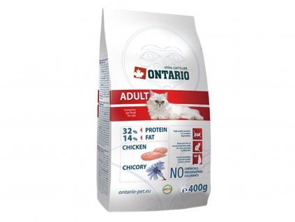 ONTARIO Adult Chicken – superprémiové granule určené pro dospělé kočky