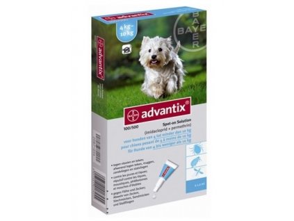 Advantix Spot On 1×1 ml – antiparazitikum pro střední psy