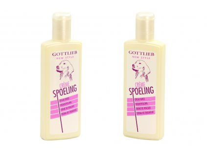Kondicionér pro psy GOTTLIEB hydratuje a zjemňuje suchou a citlivou pokožku, usnadňuje rozčesávání a předchází zacuchávání srsti. Objem 300 ml.