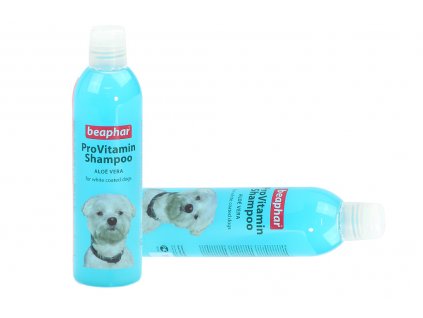 Šampón pro psy BEAPHAR s aloe vera speciálně vyvinutý pro bílé psy, který aktivuje přirozenou pigmentaci srsti. Objem 250 ml.