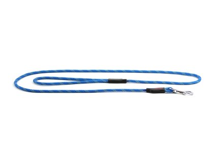 Extra kvalitní, v ČR ručně vyráběné vodítko pro malé a střední psy od TAMER. Pevná délka 1,45 m, tloušťka lanka 6 mm, karabina 6 cm. Barva modrá.