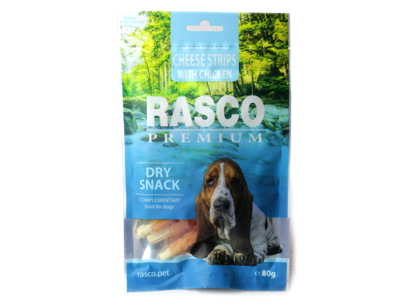 RASCO Cheese Strips with Chicken 80 g