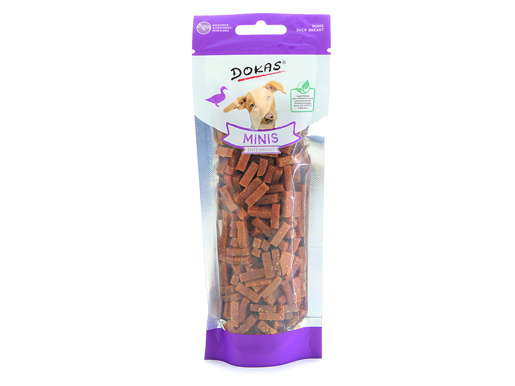 DOKAS Mini kostky z kachních prsou, 70 g