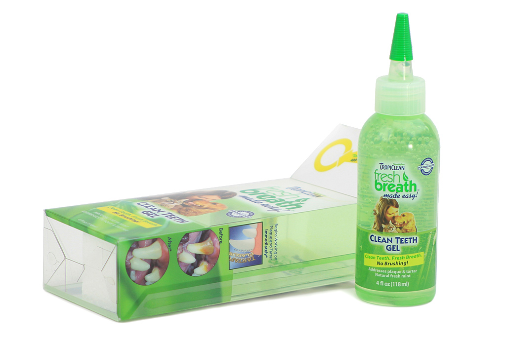TROPICLEAN Clean Teeth Gel – gel pro psy a kočky, 118 ml