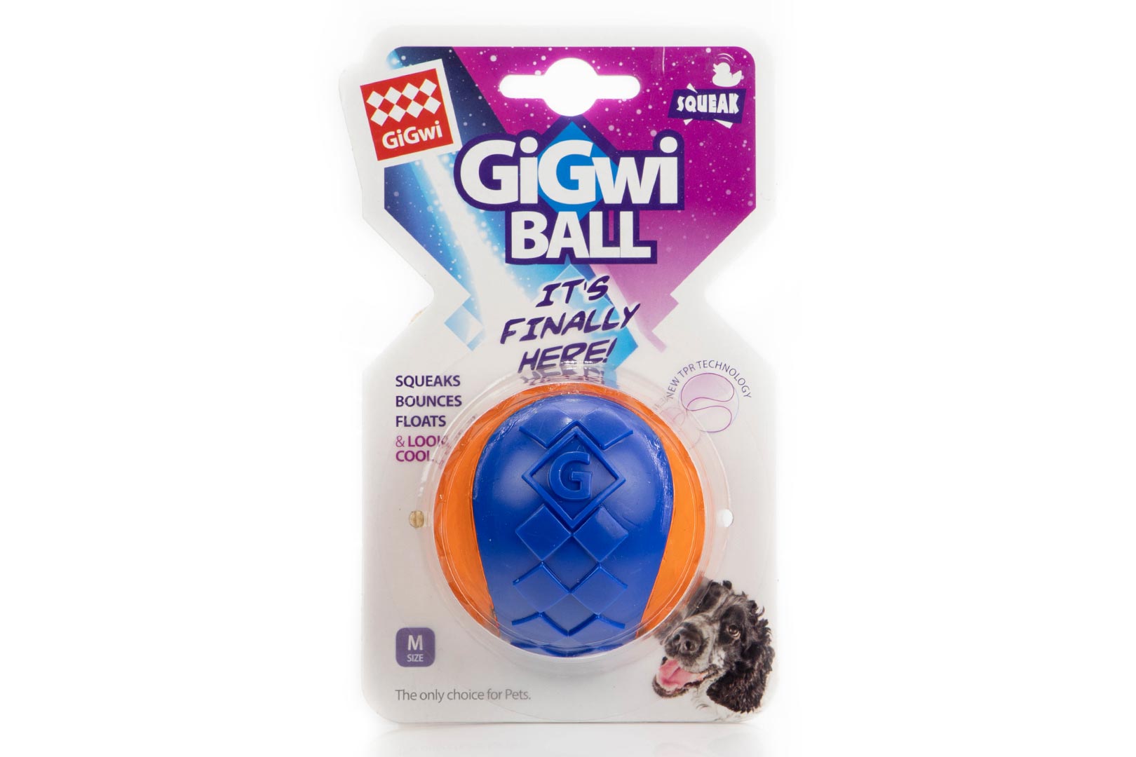 GIGWI BALL Míček, Velikost: M