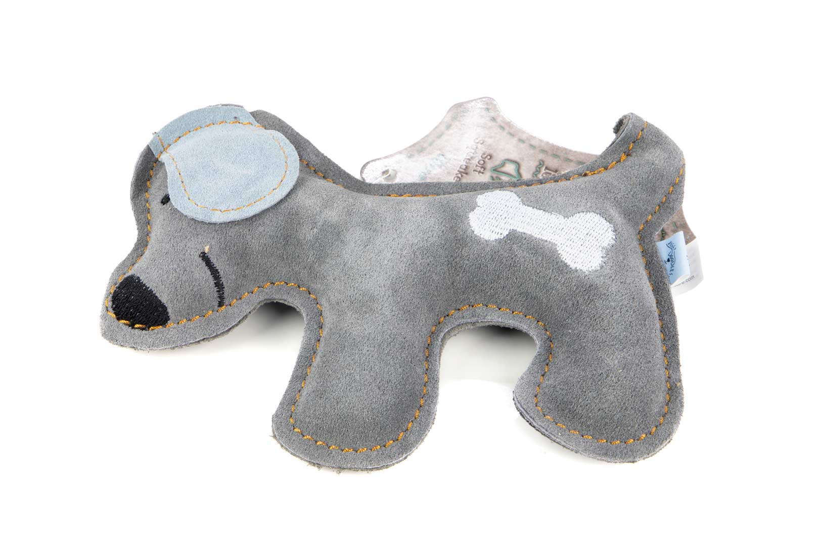 HOLLAND ANIMAL Oslík/pes z pravé kůže, 17 cm Pes modrý