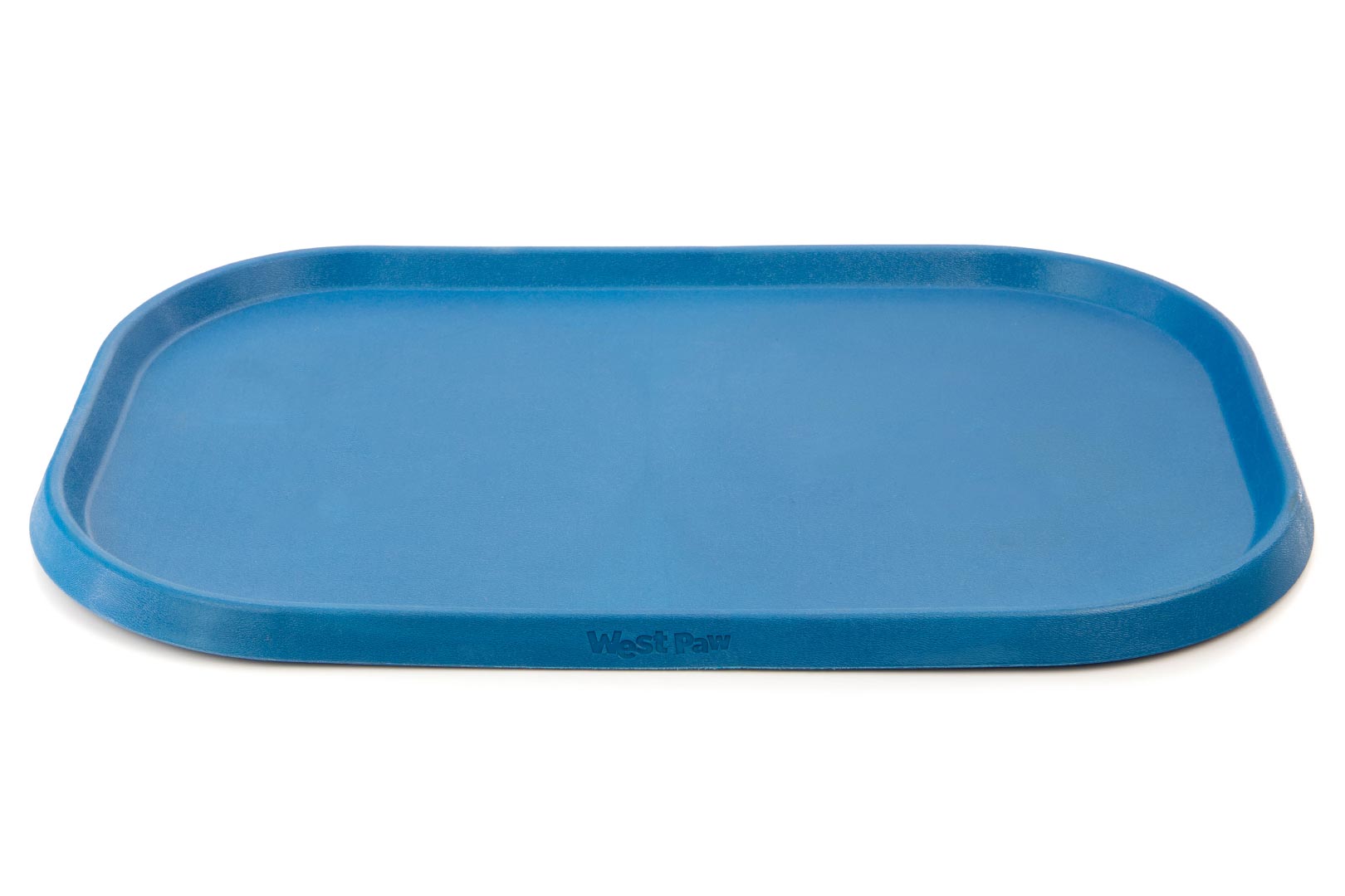 WEST PAW Podložka pod misky 53 × 35 × 2 cm, modrá